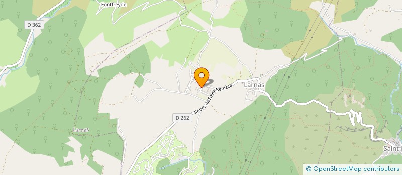 localisation de l'entreprise MADAME MAGALI CONSTANT  LARNAS