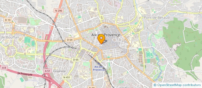 localisation de l'entreprise MADAME MAGALI COQUILLAT à AIX-EN-PROVENCE