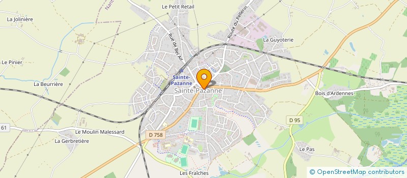 localisation de l'entreprise MADAME MAGALI COSTA à SAINTE-PAZANNE