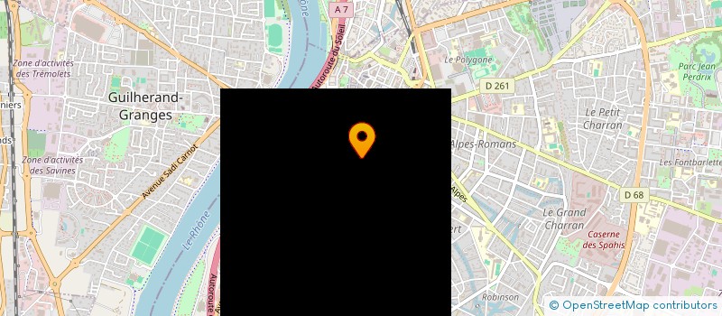 localisation de l'entreprise MADAME MAGALI COURET  VALENCE