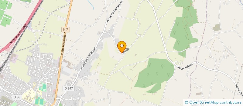 localisation de l'entreprise MADAME MAGALI COUTURIER  LIVRON-SUR-DROME