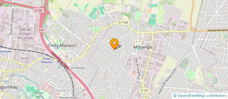 localisation de l'entreprise MADAME MAGALI DACOSTE à MORANGIS