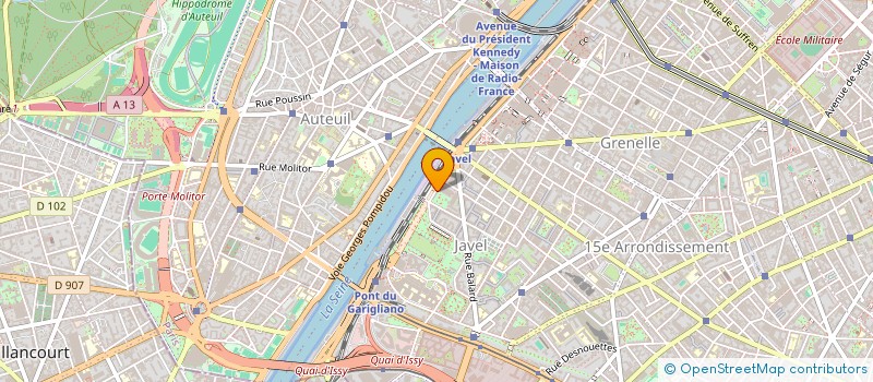 localisation de l'entreprise MADAME MAGALI DE ALMEIDA  PARIS