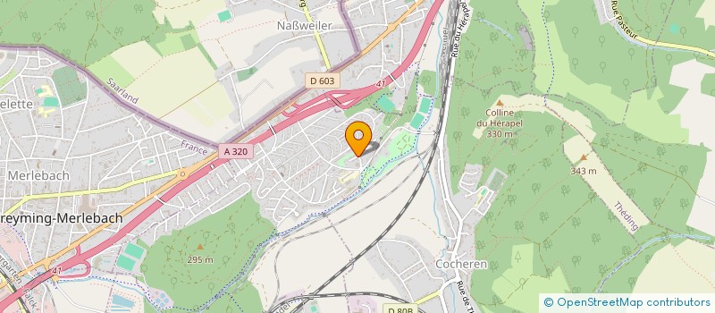 localisation de l'entreprise MADAME MAGALI DE CHIARA  COCHEREN