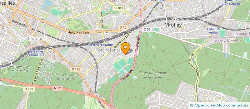 localisation de l'entreprise MADAME MAGALI DE FORESTA à VERSAILLES