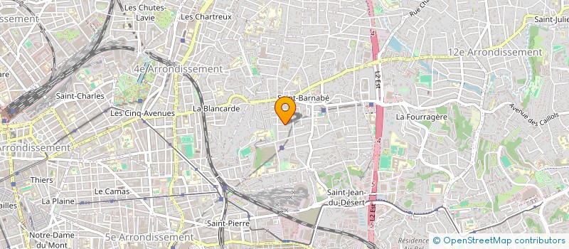 localisation de l'entreprise MADAME MAGALI DE QUILLACQ à MARSEILLE