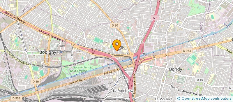 localisation de l'entreprise MADAME MAGALI DECARSIN à BOBIGNY