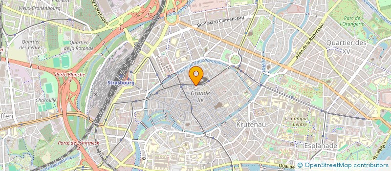 localisation de l'entreprise MADAME MAGALI DECEVRE à STRASBOURG