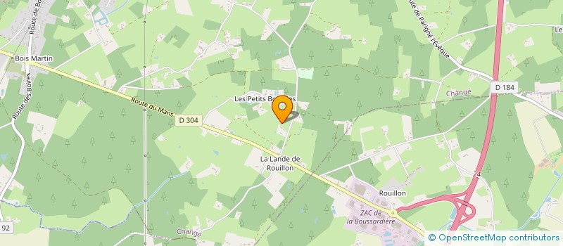 localisation de l'entreprise MADAME MAGALI DECHAUME  CHANGE