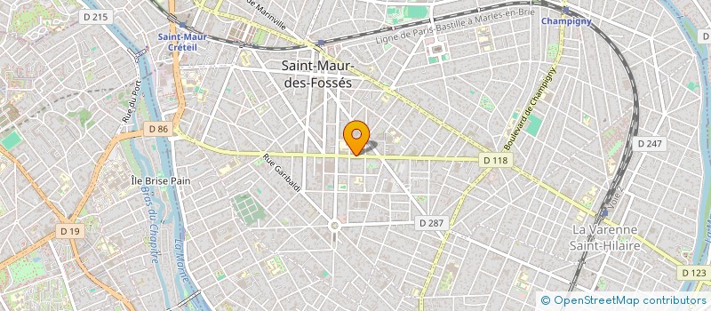 localisation de l'entreprise MADAME MAGALI DECLUNDER à SAINT-MAUR-DES-FOSSES