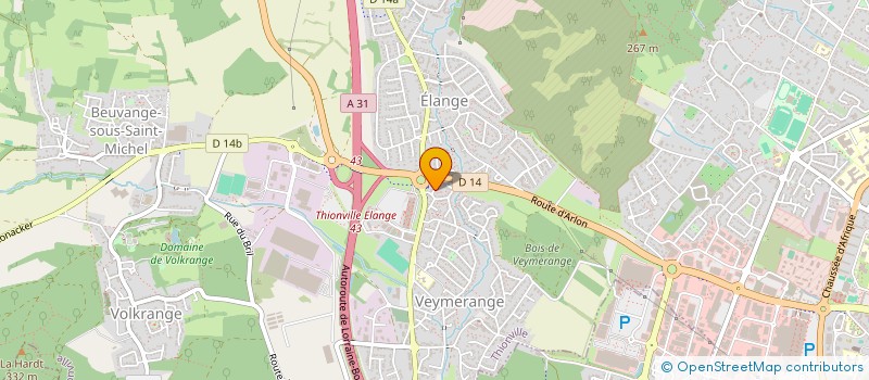 localisation de l'entreprise MADAME MAGALI DECOSTER à THIONVILLE
