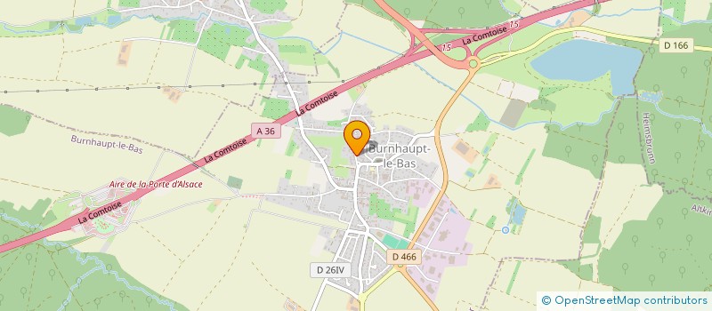 localisation de l'entreprise MADAME MAGALI DEFONTIS  BURNHAUPT-LE-BAS