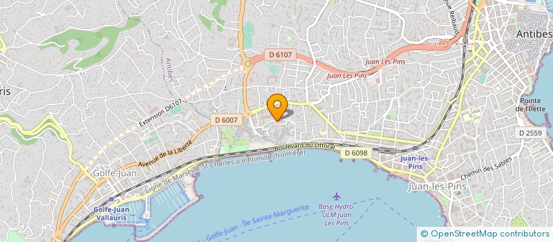 localisation de l'entreprise MADAME MAGALI DELAIR à ANTIBES