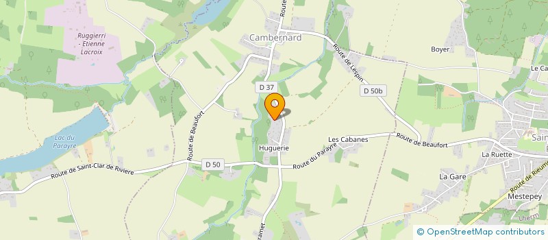 localisation de l'entreprise MADAME MAGALI DELON  CAMBERNARD