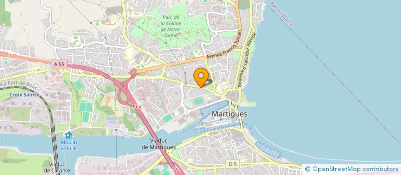 localisation de l'entreprise MADAME MAGALI DEMARIA à MARTIGUES