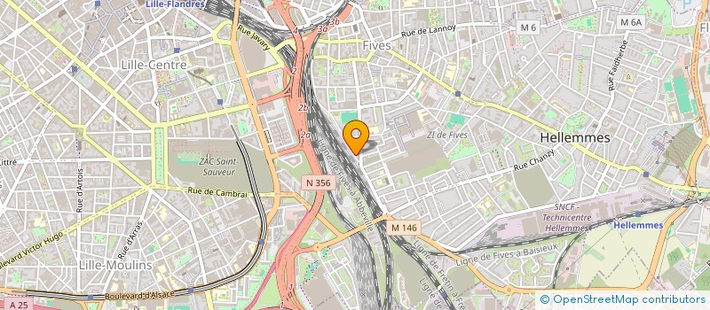 localisation de l'entreprise MADAME MAGALI DEPLANQUE à LILLE