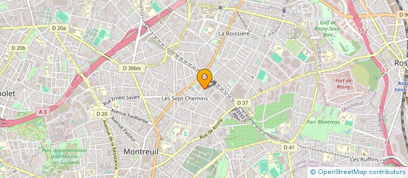 localisation de l'entreprise MADAME MAGALI DESBAZEILLE à MONTREUIL