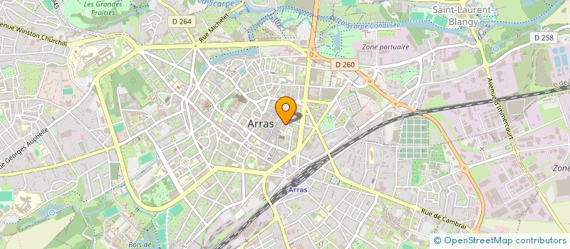 localisation de l'entreprise MADAME MAGALI DESORMEAUX à ARRAS