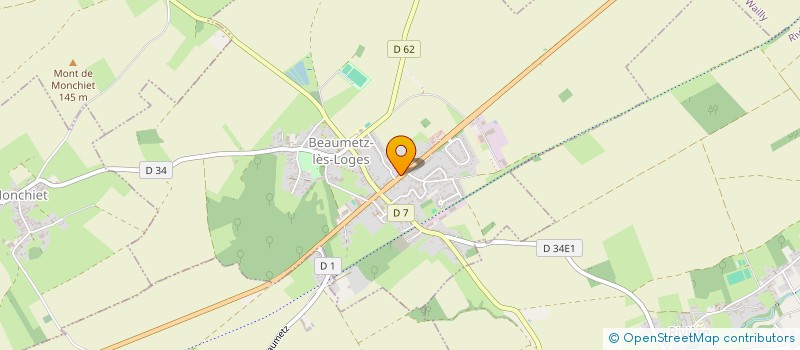 localisation de l'entreprise MADAME MAGALI DHIER  BEAUMETZ-LES-LOGES