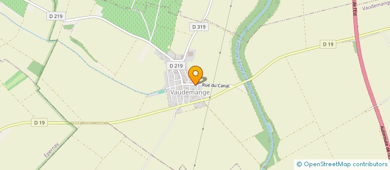 localisation de l'entreprise MADAME MAGALI DHUMEZ  VAUDEMANGE