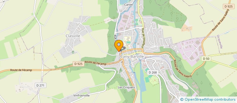 localisation de l'entreprise MADAME MAGALI DOARE  CLASVILLE