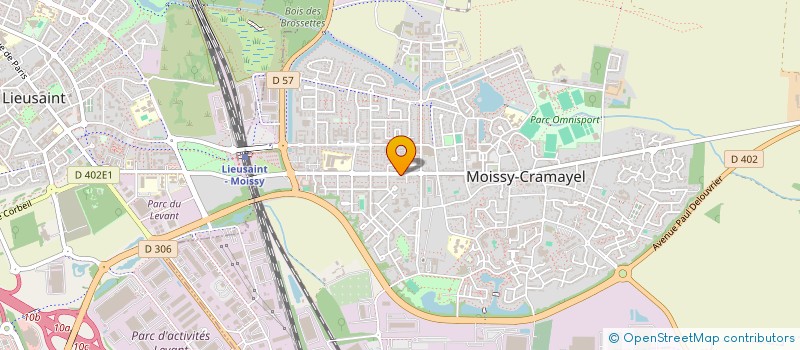 localisation de l'entreprise MADAME MAGALI DOMERGUE à MOISSY-CRAMAYEL