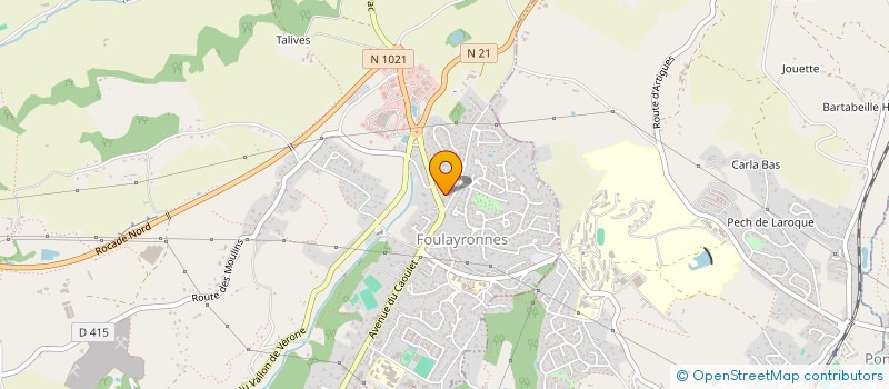 localisation de l'entreprise MADAME MAGALI DRAPIER à FOULAYRONNES