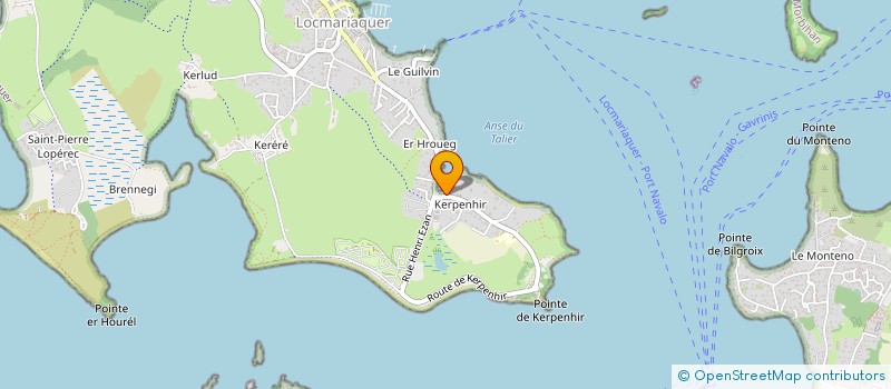 localisation de l'entreprise MADAME MAGALI DUAULT à LOCMARIAQUER