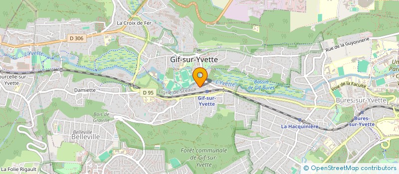 localisation de l'entreprise MADAME MAGALI DUNYACH à GIF-SUR-YVETTE