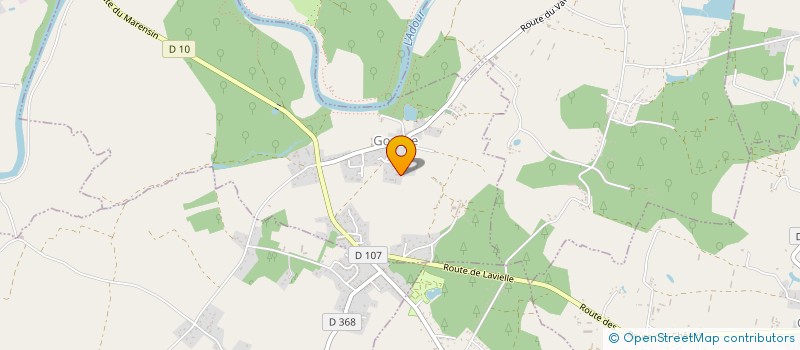 localisation de l'entreprise MADAME MAGALI DUVERGER  GOUSSE