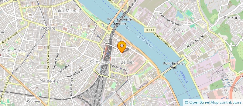 localisation de l'entreprise MADAME MAGALI EGLANTINE  BORDEAUX