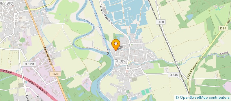 localisation de l'entreprise MADAME MAGALI EL MEHDI  GURGY