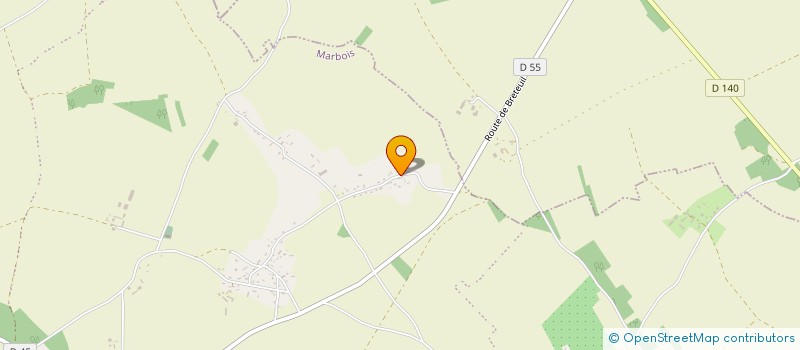 localisation de l'entreprise MADAME MAGALI ERRERA  MARBOIS