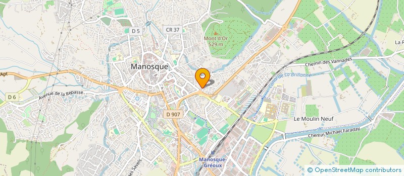 localisation de l'entreprise MADAME MAGALI ESTELAT à MANOSQUE
