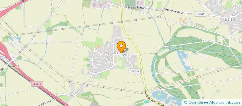 localisation de l'entreprise MADAME MAGALI ESTEVES  NIEVROZ