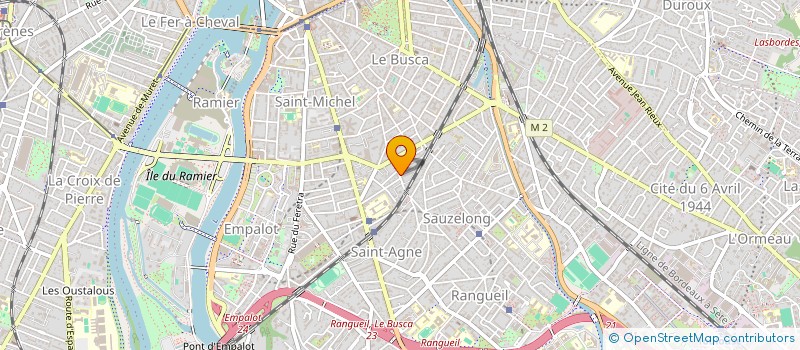 localisation de l'entreprise MADAME MAGALI EVA MARIE BERGON  TOULOUSE