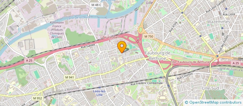 localisation de l'entreprise MADAME MAGALI FAHIM  LOOS