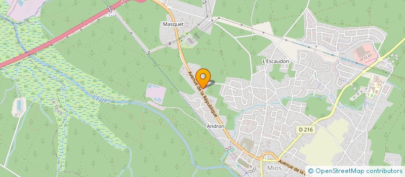 localisation de l'entreprise MADAME MAGALI FARGUE  MIOS