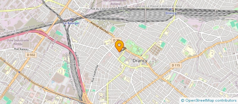 localisation de l'entreprise MADAME MAGALI FELIX  DRANCY