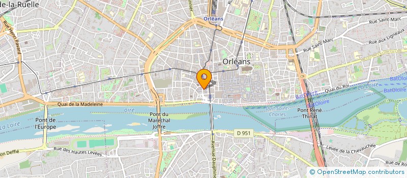 localisation de l'entreprise MADAME MAGALI FERRER à ORLEANS