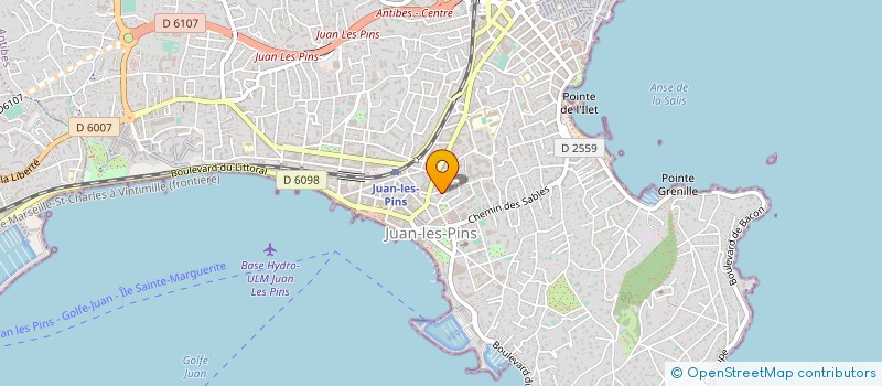 localisation de l'entreprise MADAME MAGALI FERRERO à ANTIBES
