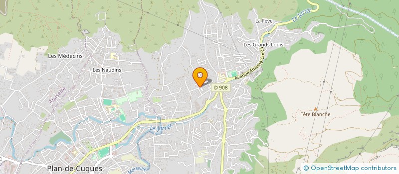 localisation de l'entreprise MADAME MAGALI FIGON  ALLAUCH