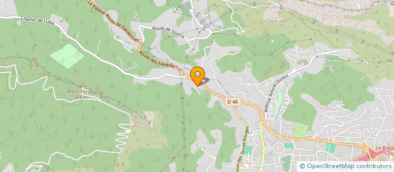 localisation de l'entreprise MADAME MAGALI FINIMONDI  TOULON