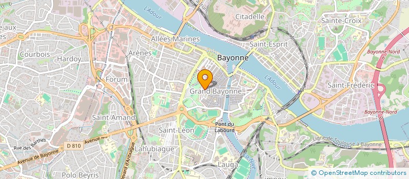 localisation de l'entreprise MADAME MAGALI FOGLIENI à BAYONNE