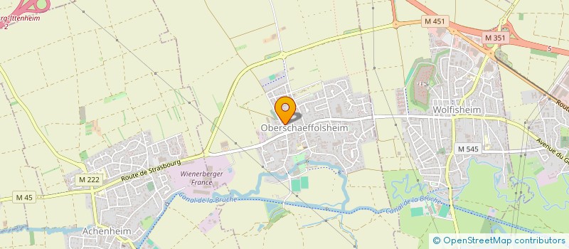 localisation de l'entreprise MADAME MAGALI FOND  OBERSCHAEFFOLSHEIM