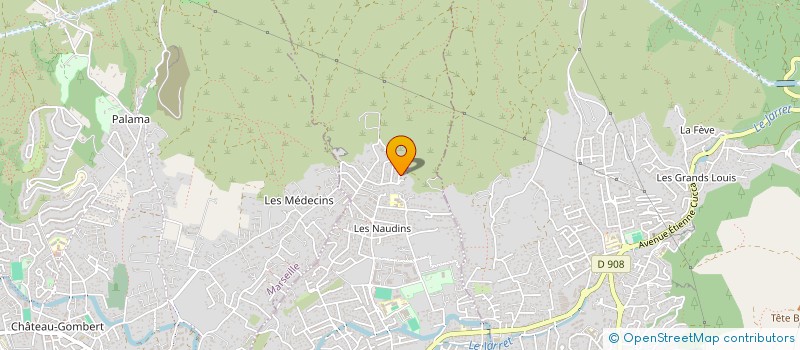 localisation de l'entreprise MADAME MAGALI FORIO  MARSEILLE