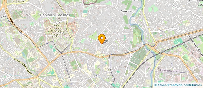 localisation de l'entreprise MADAME MAGALI FORTEZ à MONTPELLIER