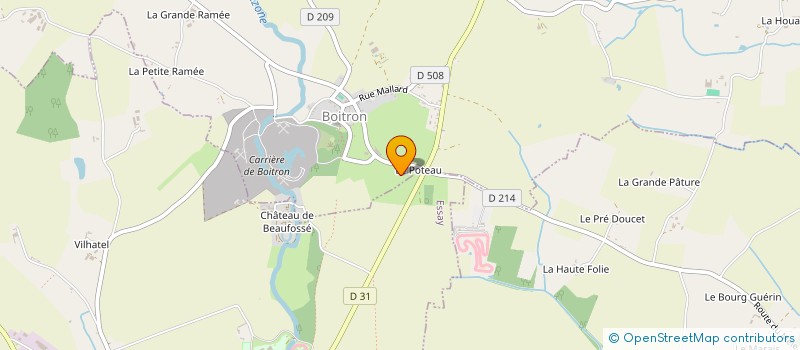 localisation de l'entreprise MADAME MAGALI FRERE à ESSAY