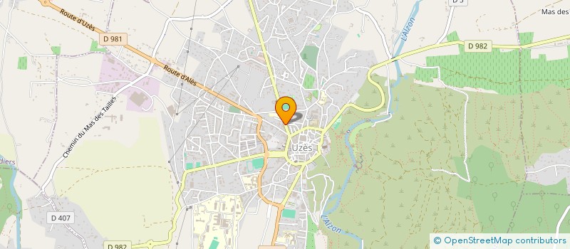 localisation de l'entreprise MADAME MAGALI FROEHLY  UZES