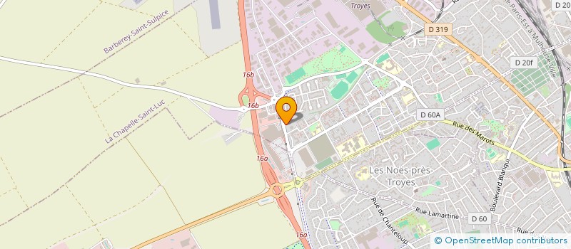 localisation de l'entreprise MADAME MAGALI FROG  LA RIVIERE-DE-CORPS